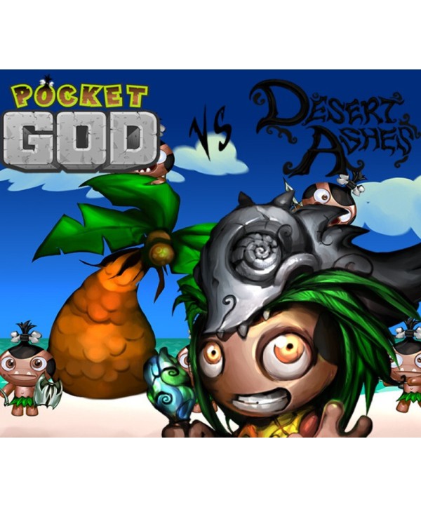 Pocket God vs Desert Ashes Steam Key GLOBAL